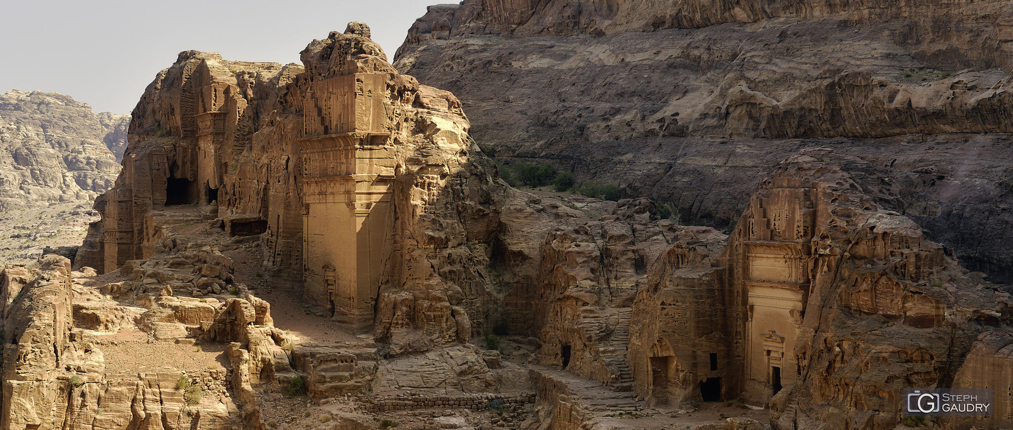 Jordanie, la vallée de Petra [Cliquez pour lancer le diaporama]