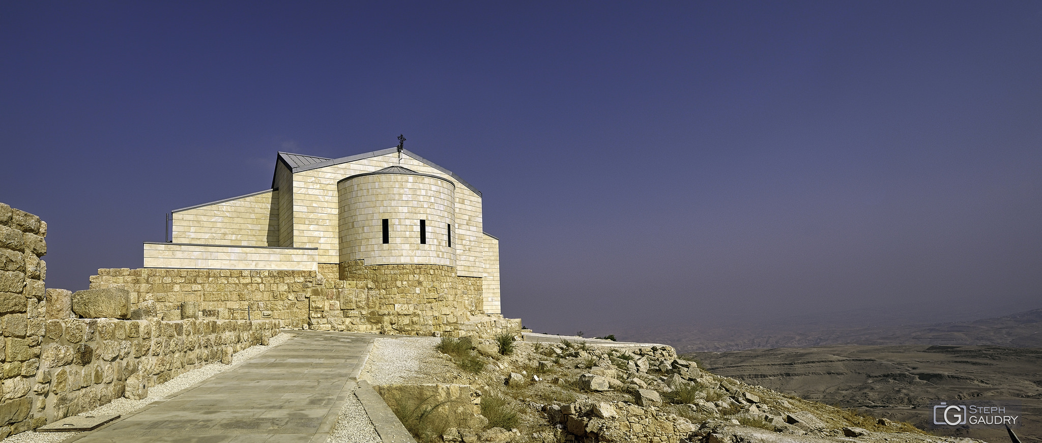 Jordanie / Basilique du Mont Nébo