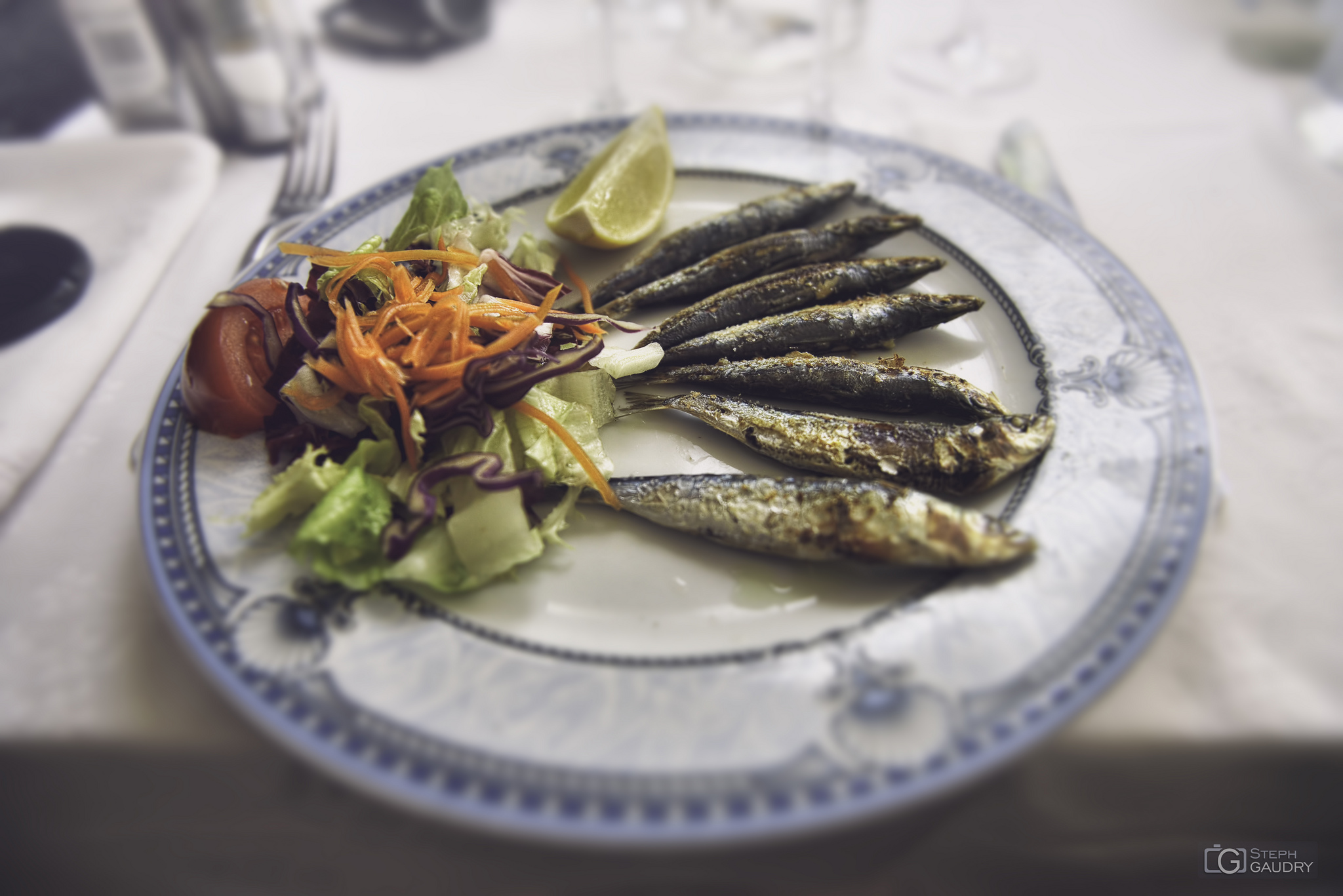 Sardines à la plancha... Mmmmmm [Klik om de diavoorstelling te starten]