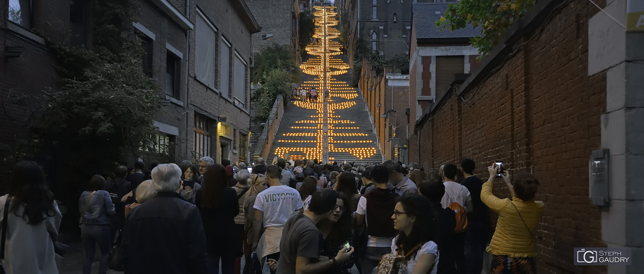 Montagne de Bueren - La nocturne des coteaux 2018 - Liège