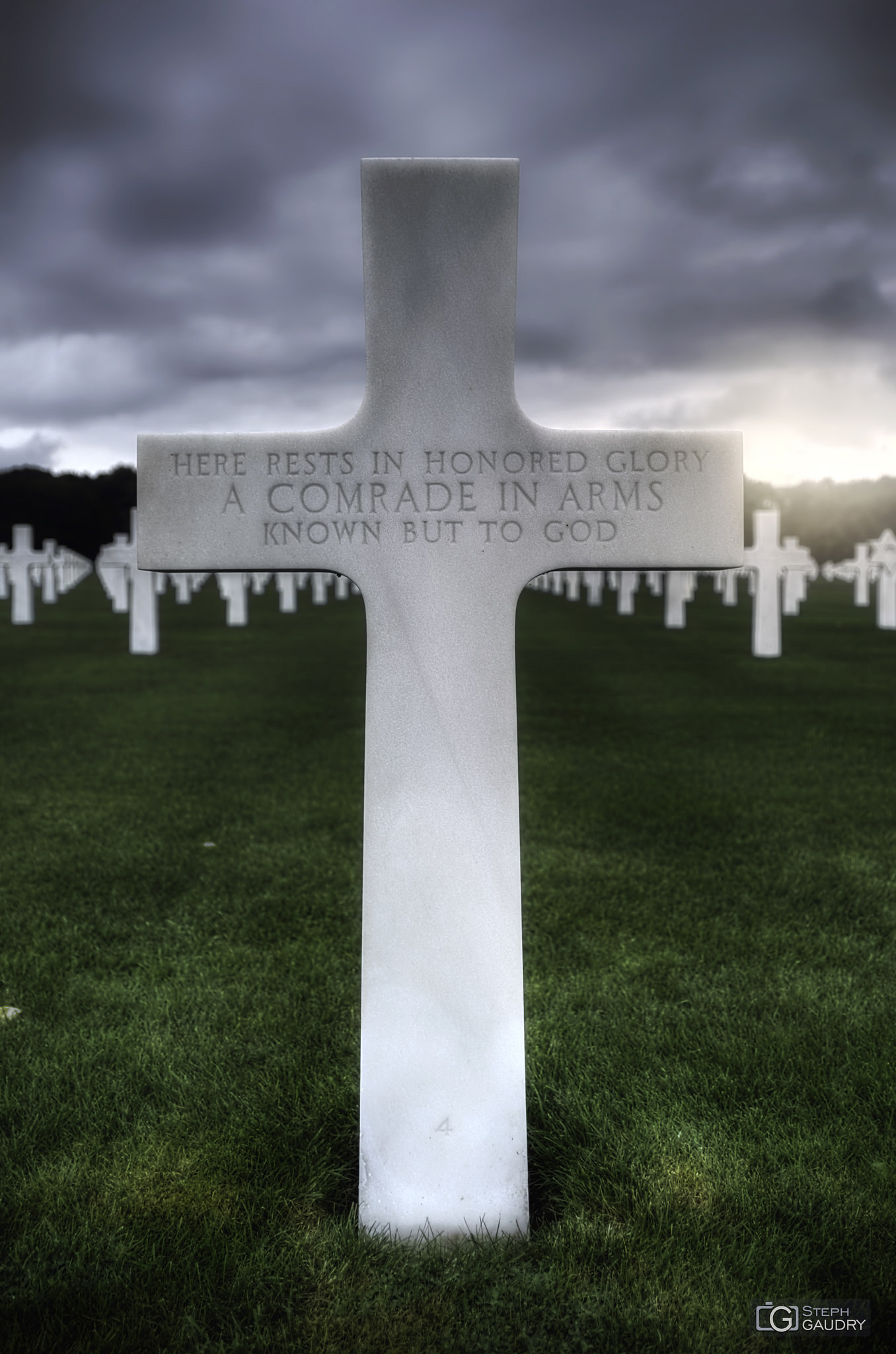 Cimetières et cryptes / Ardennes American Cemetery - unknown