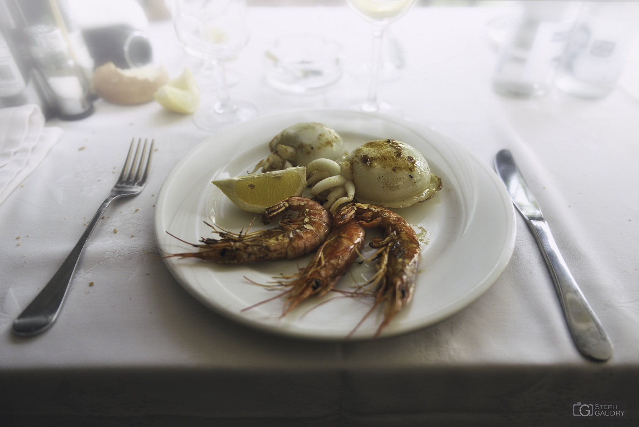 Calamares a la plancha [Klicken Sie hier, um die Diashow zu starten]