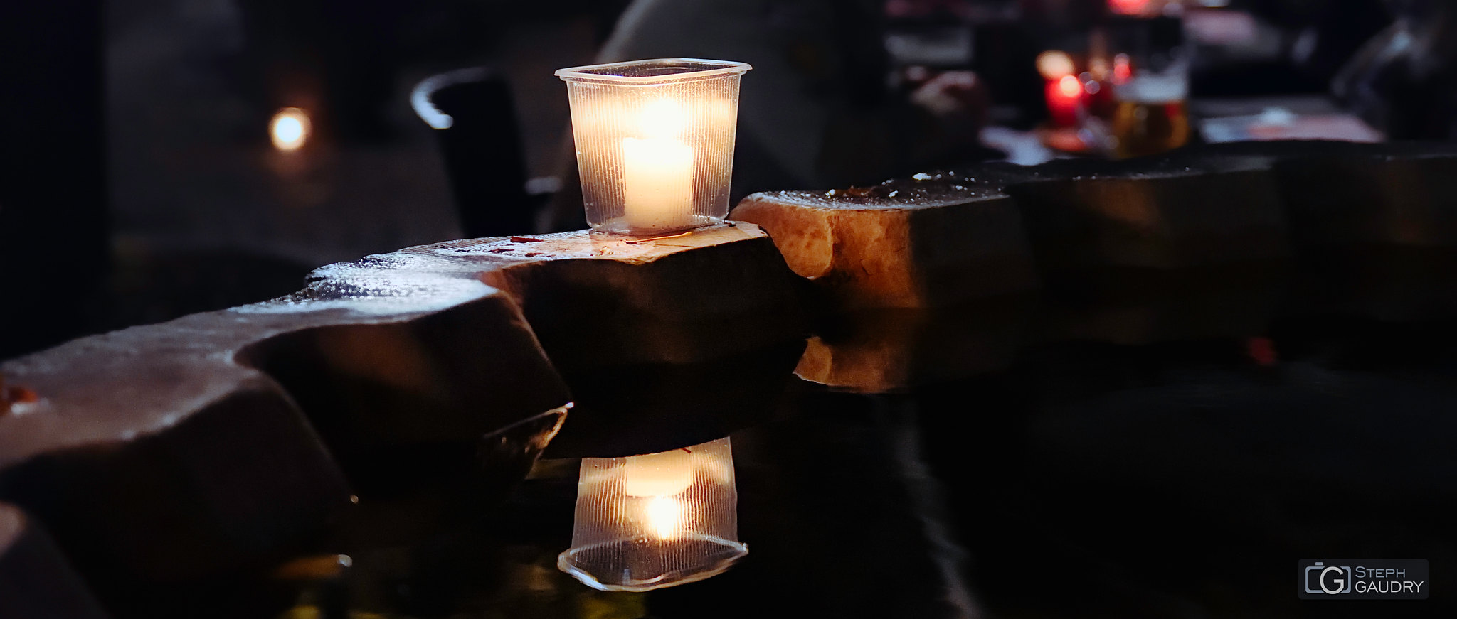 Nocturne des coteaux 2019 - reflets sur le Perron - ciné