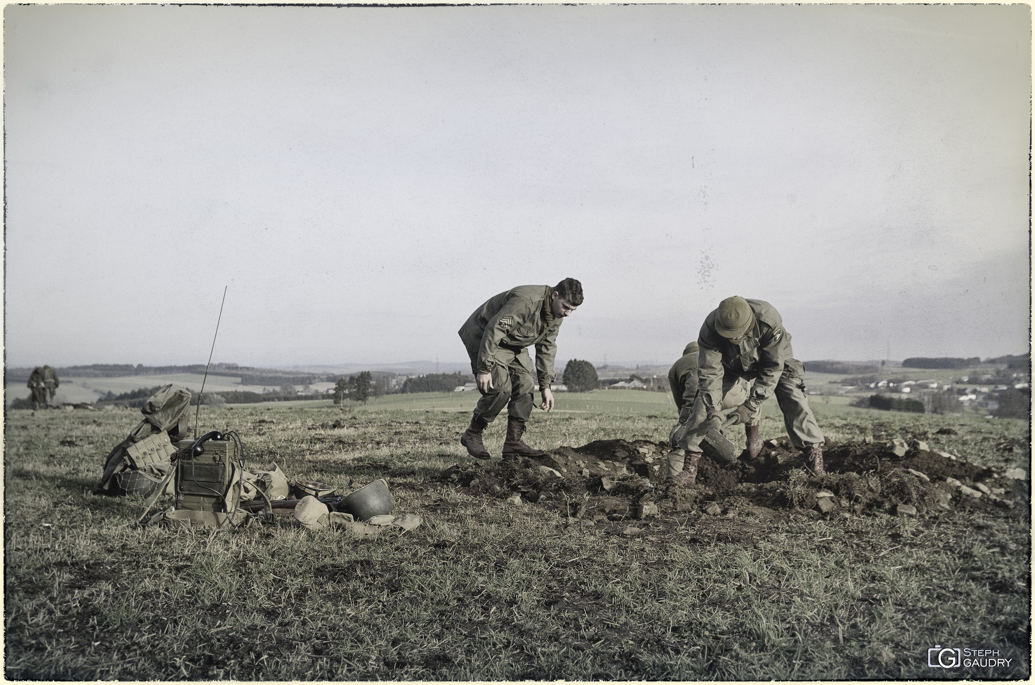 Bataille des Ardennes - Vintage / Préparations, observation et défensive