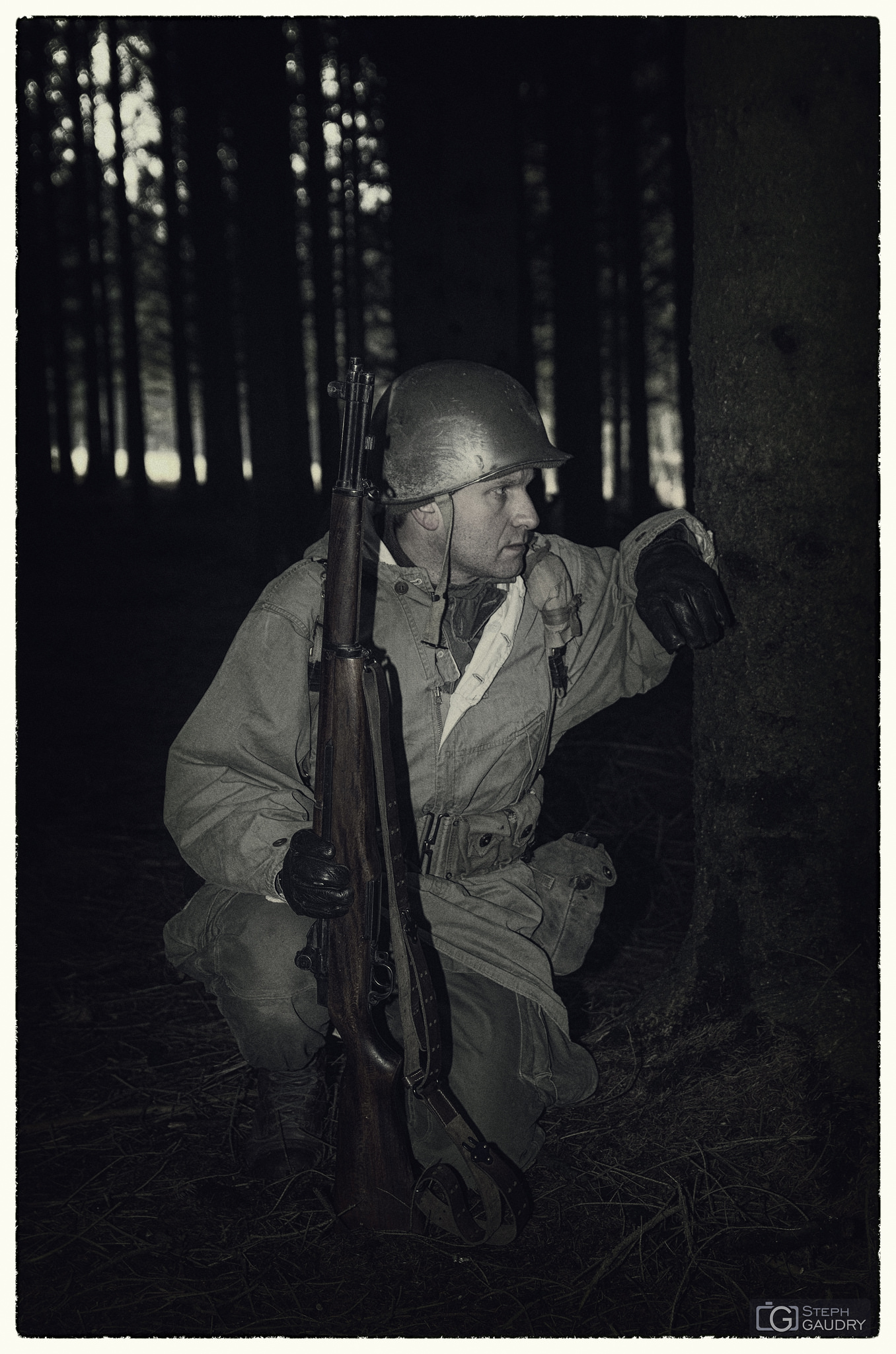 Bataille des Ardennes - Vintage / On attend les ordres