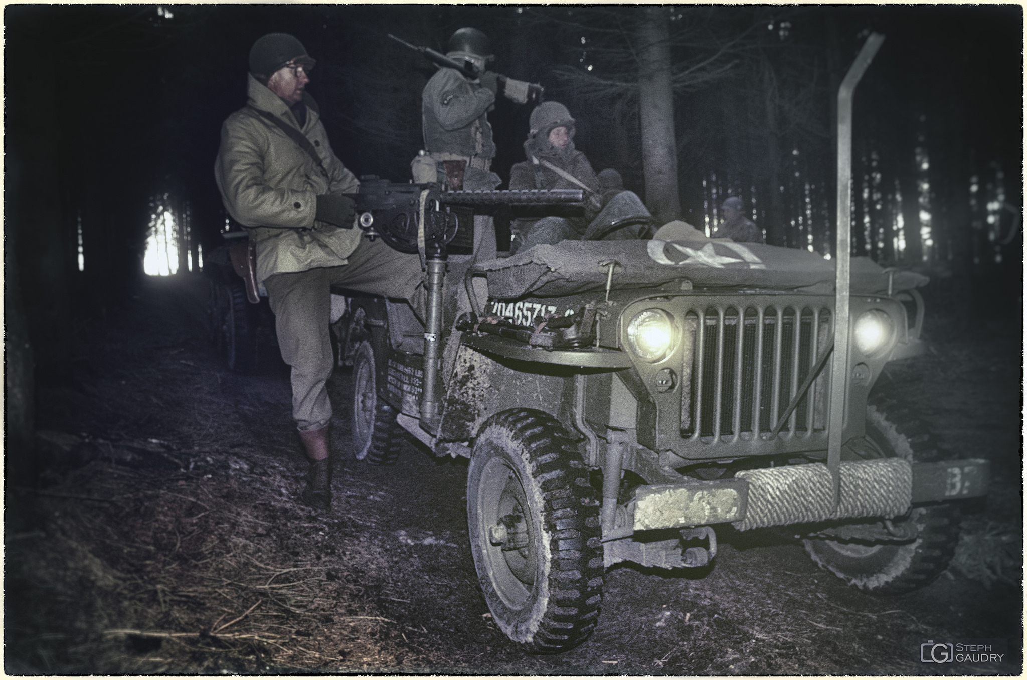 Bataille des Ardennes - Vintage / Embuscade