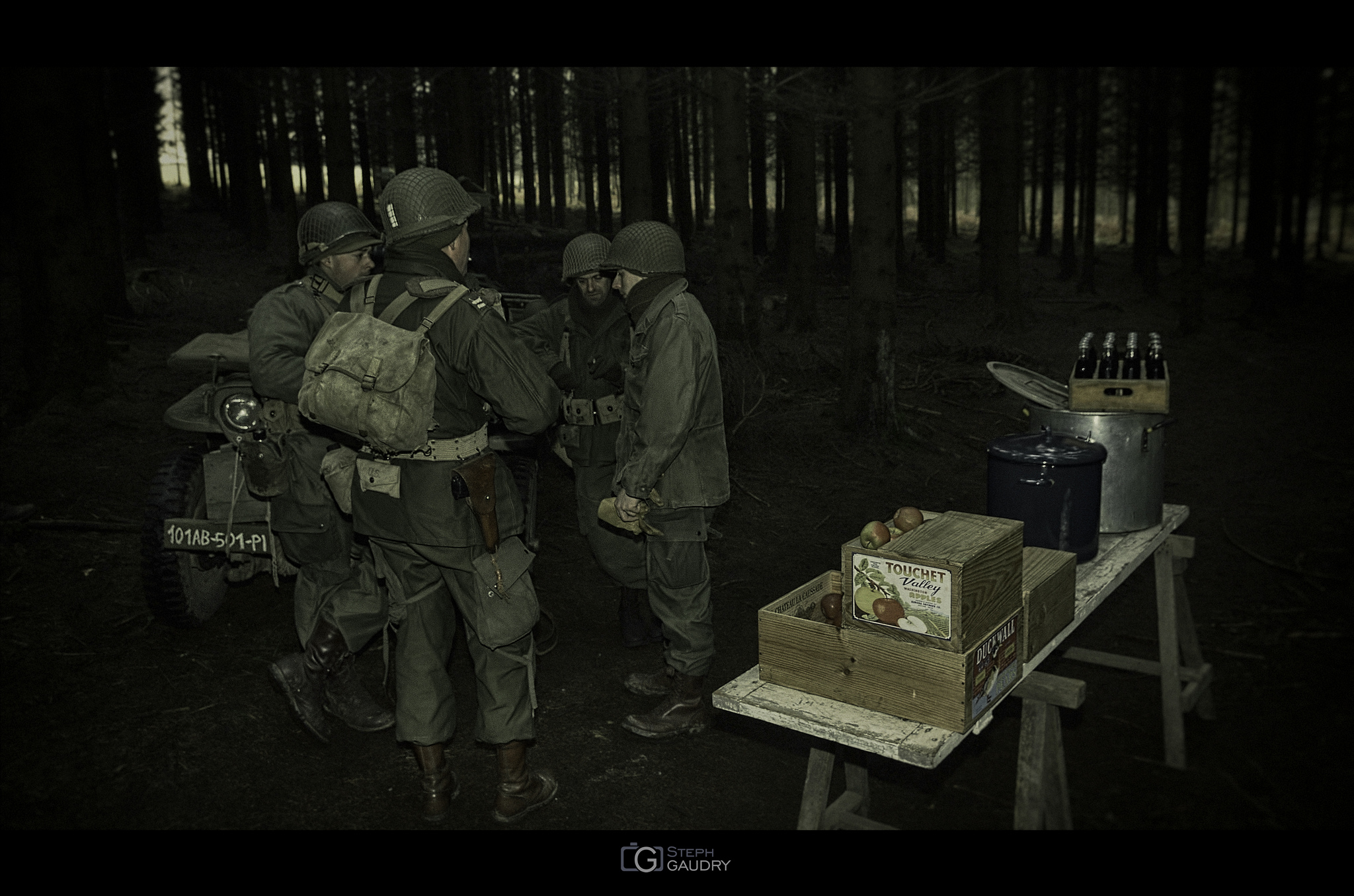 Bataille des Ardennes / La cantine