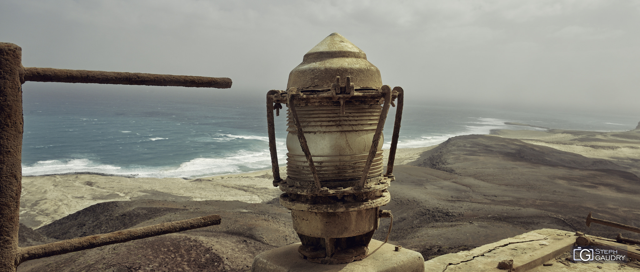 Boa Vista - Cap Vert / Vue depuis la phare abandonné de Morro Negro