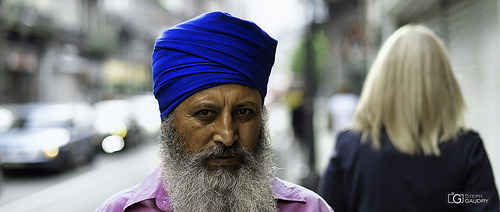 L'homme au turban bleu