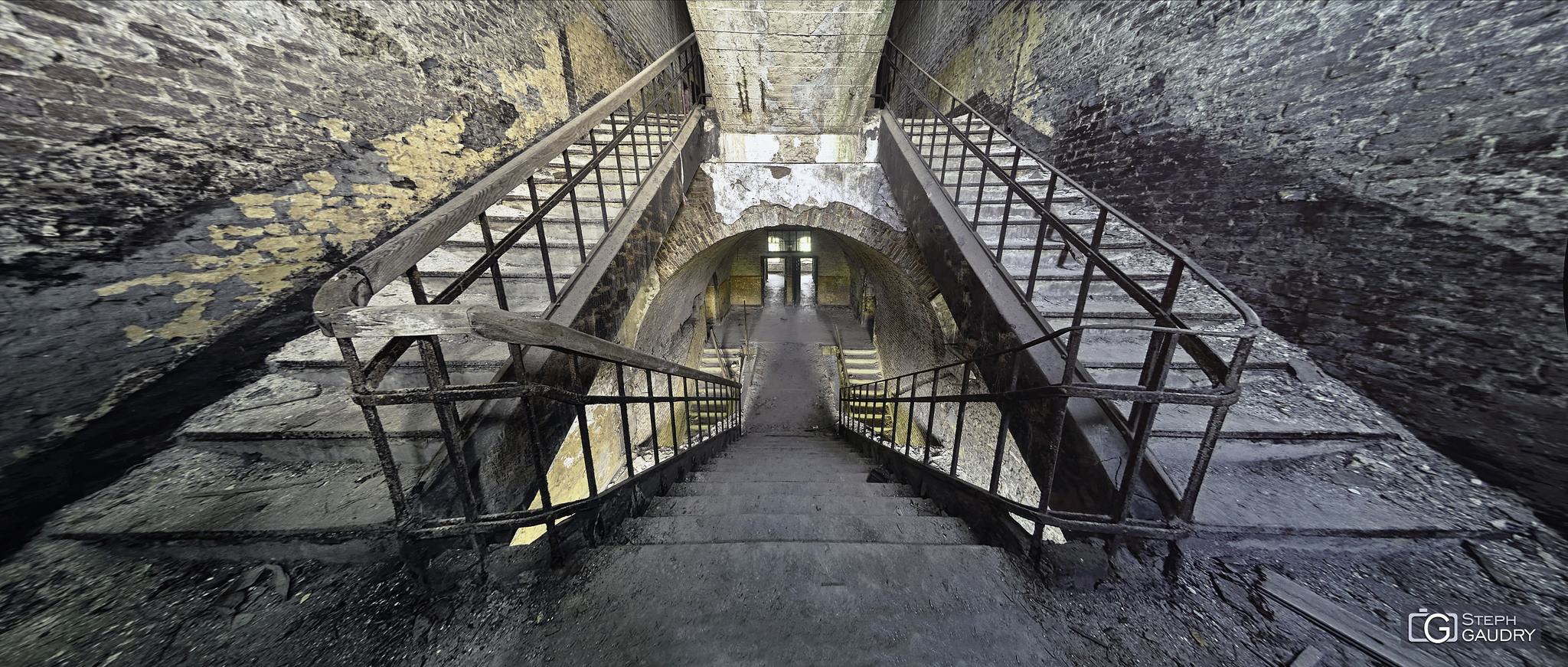 Fort de la chartreuse / Chartreuse  Escaliers 1-2-1