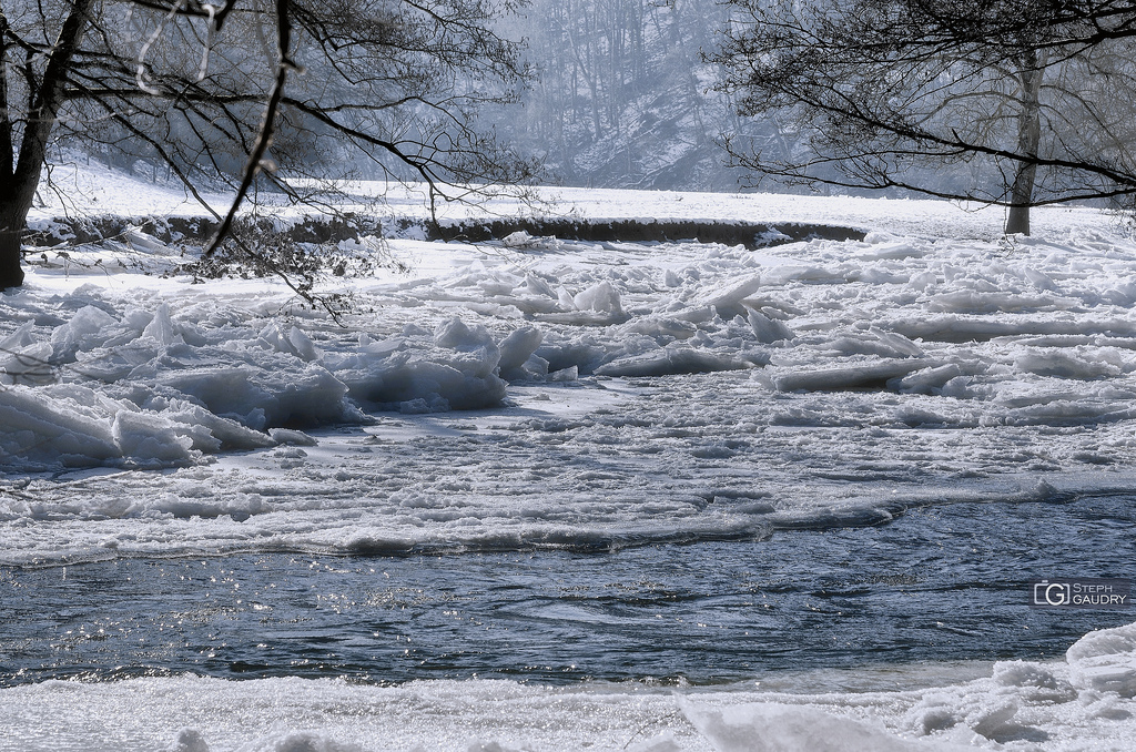 L'Ourthe gelée [Klicken Sie hier, um die Diashow zu starten]