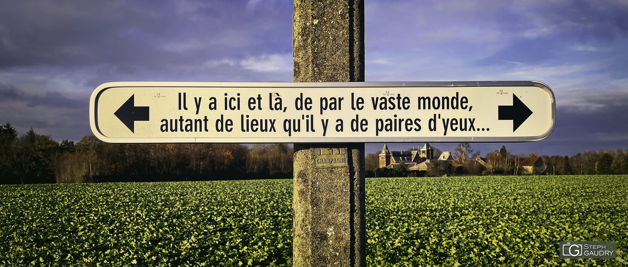 Qué novèles d'amon nos-ôtes? / de par le vaste monde...