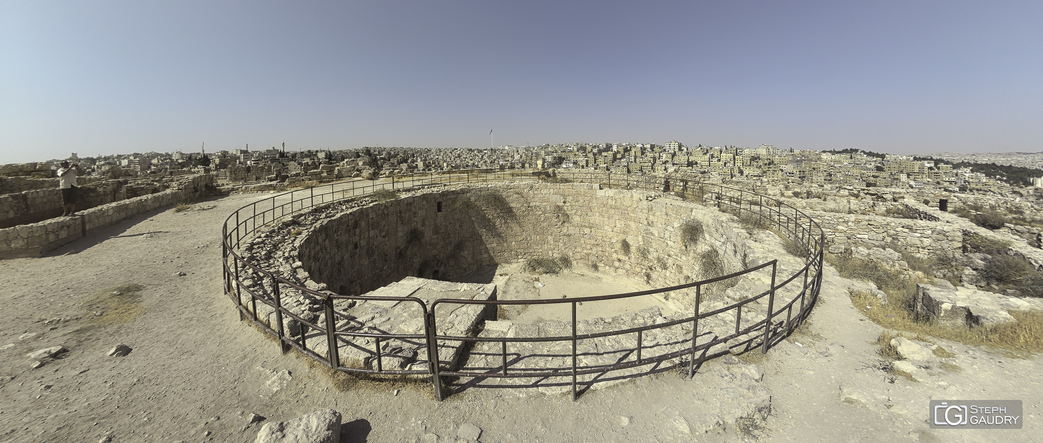 Ruines à Amman [Klik om de diavoorstelling te starten]