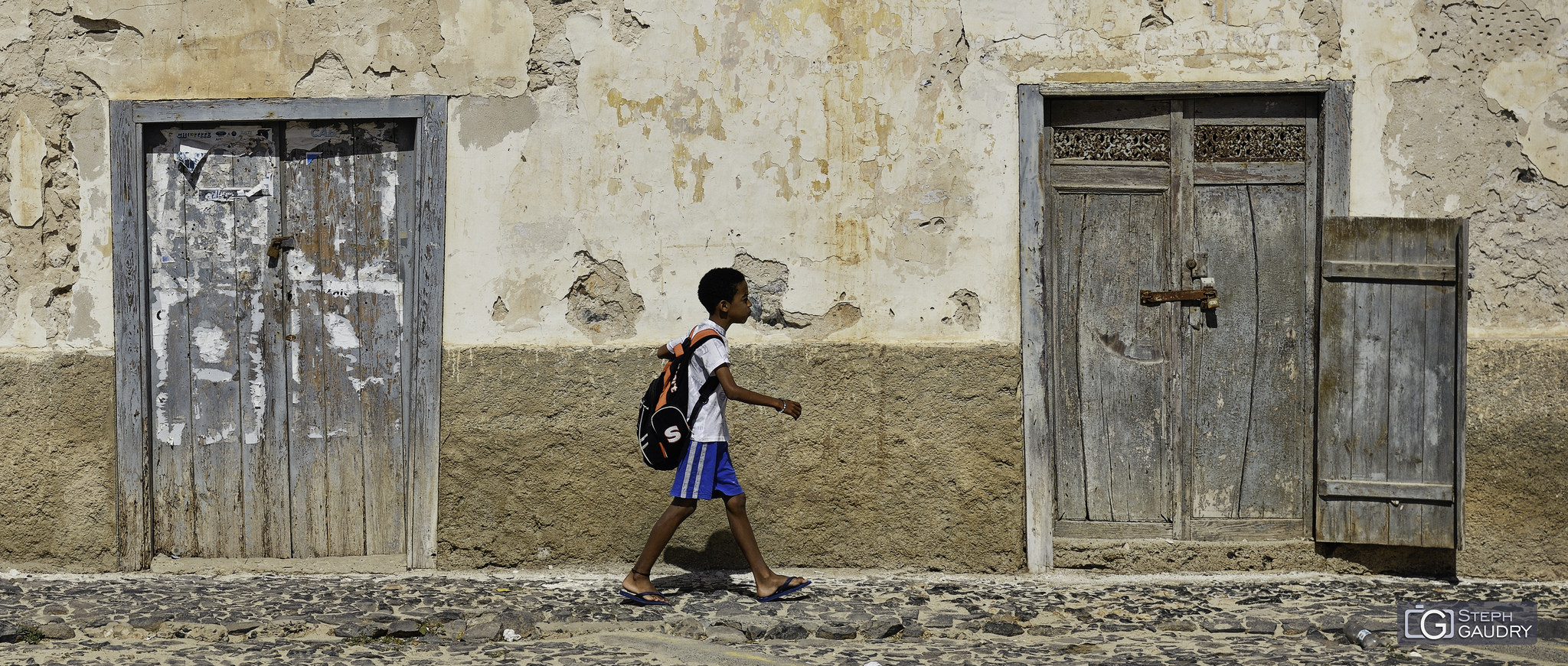 Boa Vista - Cap Vert / Portrait de rue à Sal-Rei