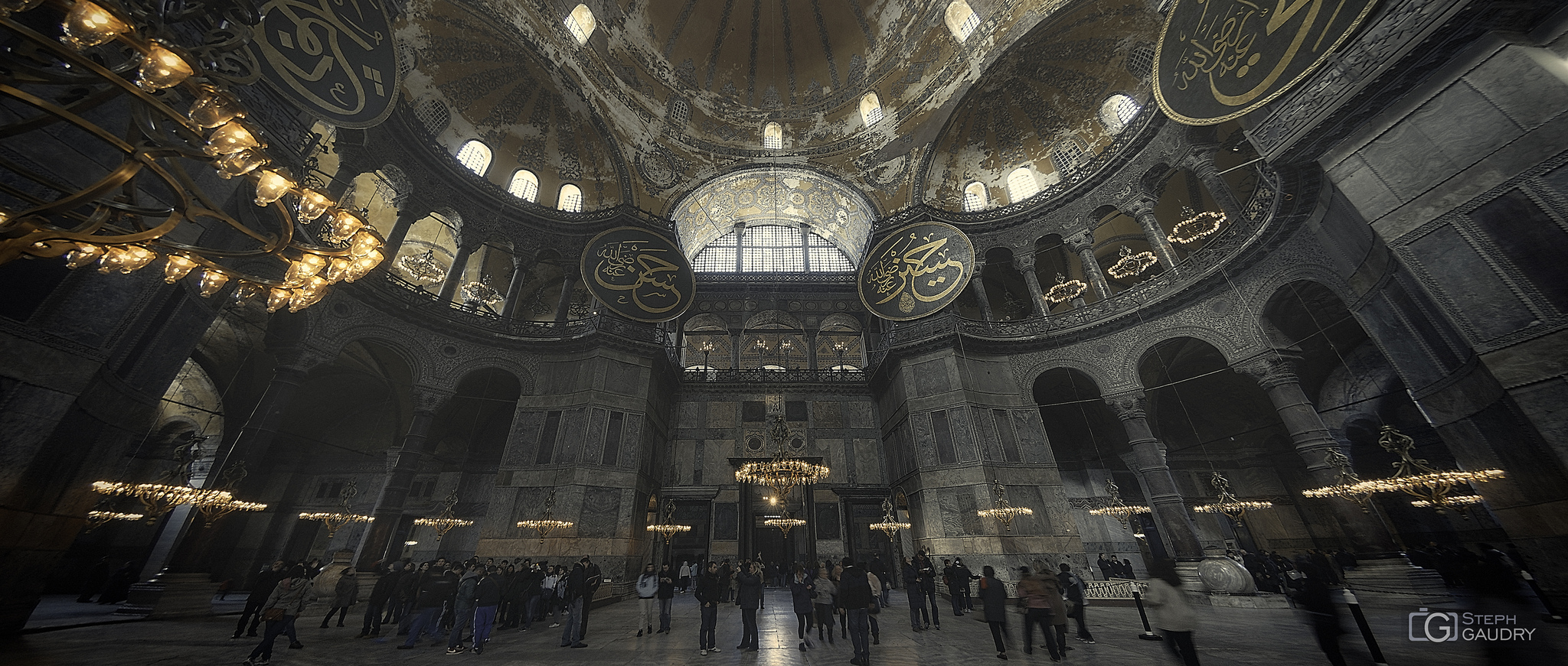 Istanbul, Hagia Sophia [Klik om de diavoorstelling te starten]