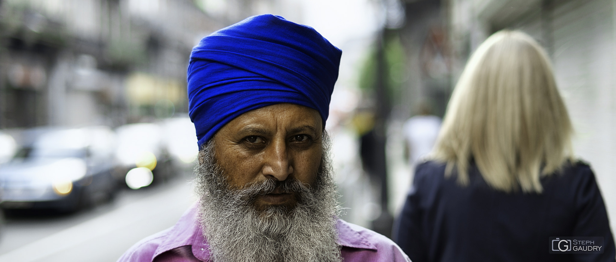 L'homme au turban bleu [Klik om de diavoorstelling te starten]