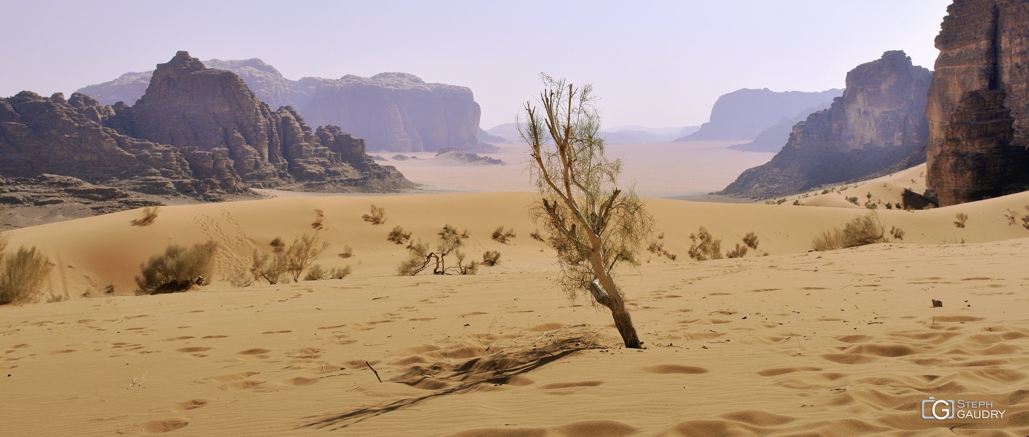 Wadi Rum desert (JOR) [Klik om de diavoorstelling te starten]