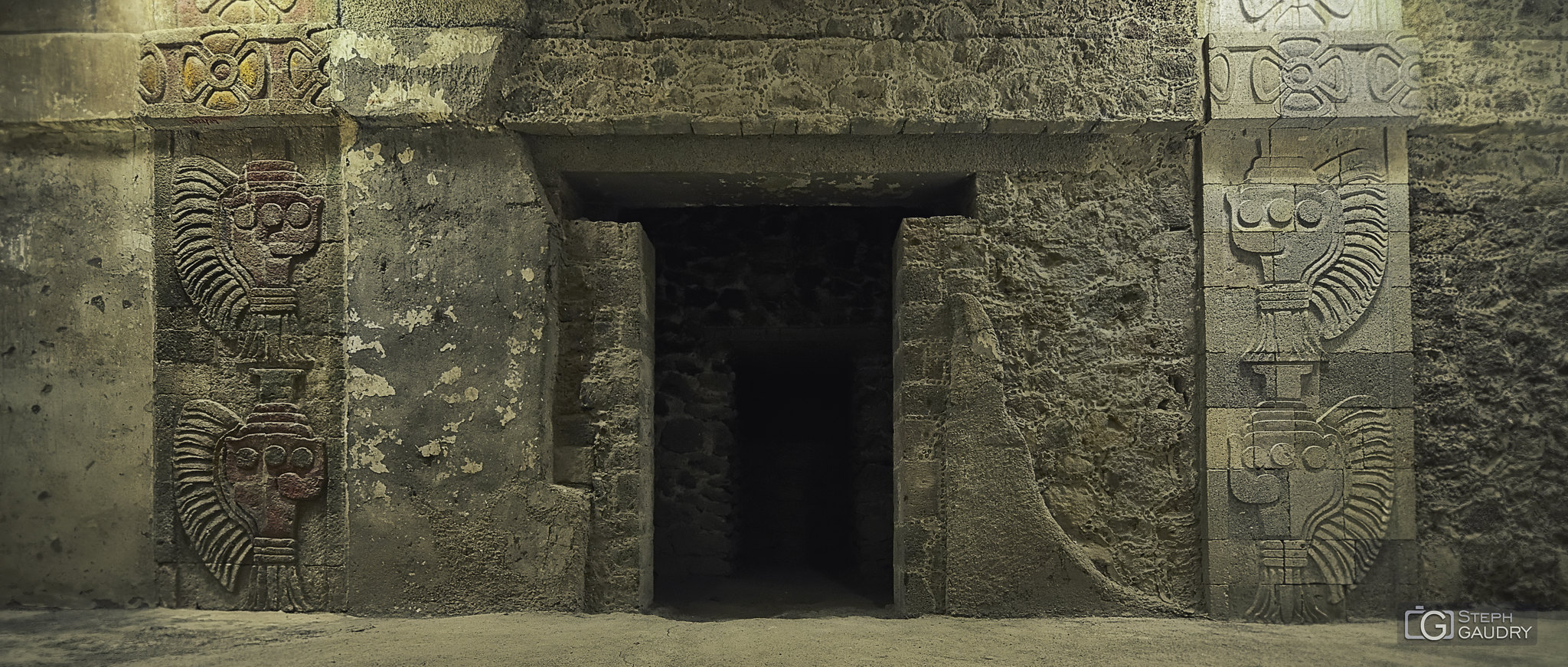 A l'intérieur de Teotihuacán