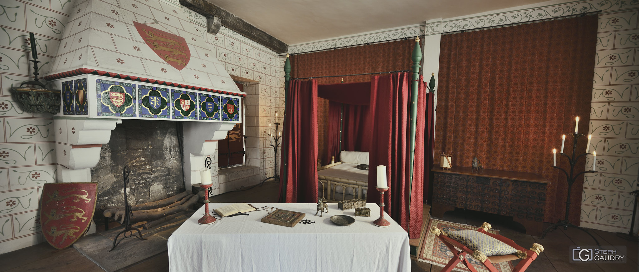 Edward I's bedchamber [Klik om de diavoorstelling te starten]