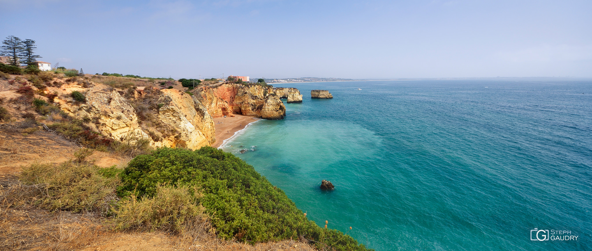 Les falaises d'Algarve [Cliquez pour lancer le diaporama]