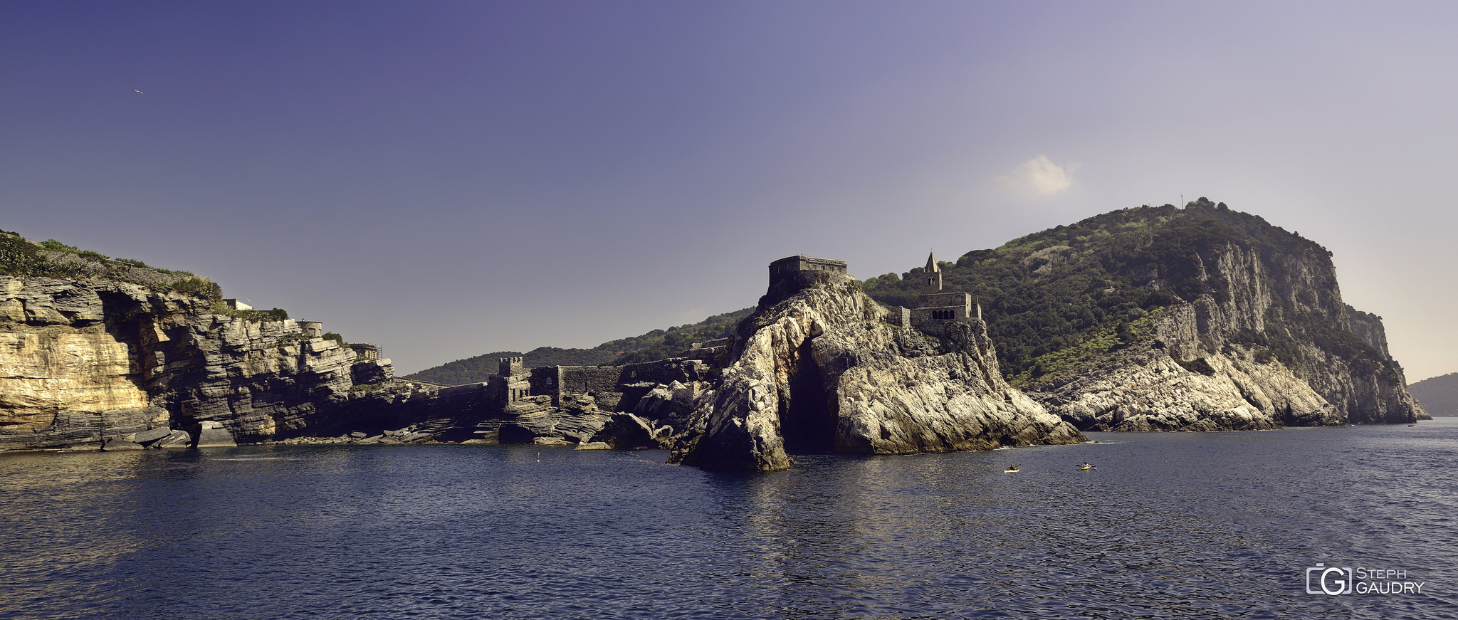 Porto Venere - Chiesa di San Pietro - panorama