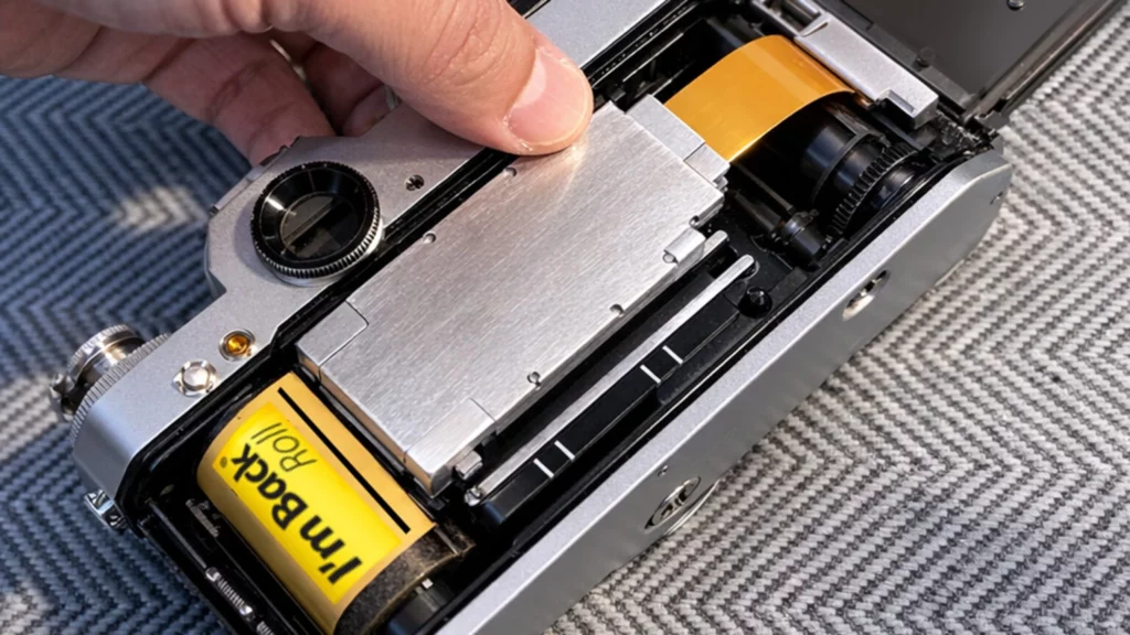 I'm Back Roll APS-C - comparaison avec une pellicule 35mm