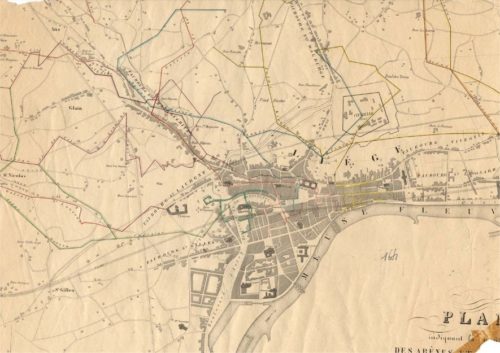 Cliquez sur la photo pour afficher le diaporama en meilleure qualité Plan des areines de Liège