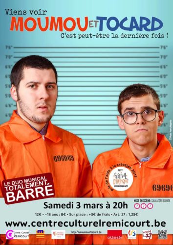 Affiche - Viens voir Moumou et Tocard, c'est peut-être la dernière fois!